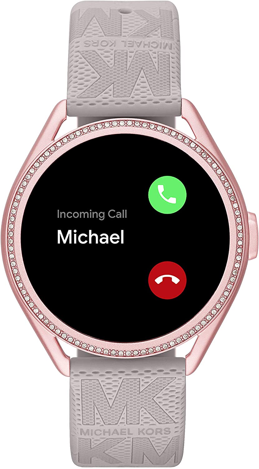 Michael Kors Women's MKGO Gen 5E 43mm Touchscreen Smartwatch with Fitness Tracker, Heart Rate, Contactless Payments, and Smartphone Notifications - Image 4